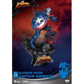 Disney - Diorama Stage - Marvel: Maximum Venom - Capitan America