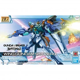 Gundam Breaker Battlogue - Wing Gundam Sky Zero - HG Gundam - 1/144