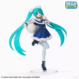 Vocaloid - Hatsune Miku - SPM Figure - Christmas Style 2020 Ver. Blue Ver.
