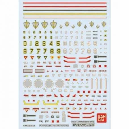HG Gundam Decal Earth Federation General Purpose 2