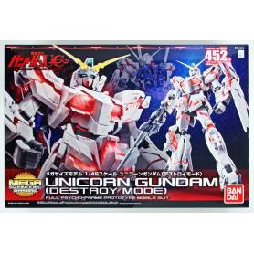 Gundam MEGA Size Model UNICORN Gundam (Destroy Mode) 1/48