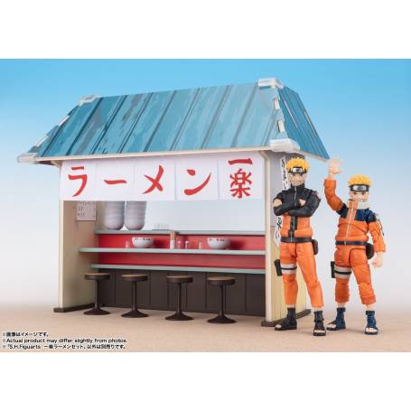 Naruto Shippuuden - S.H.Figuarts - Ichiraku Ramen Set