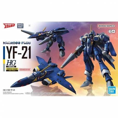 Macross Plus - YF-21 (Guld Bowman Use Ver) - HG - 1/100