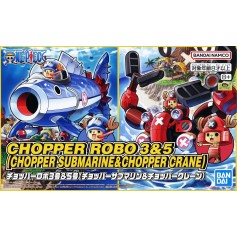 One Piece - Chopper Robo 3 & 5 (Chopper Submarine & Chopper Crane)