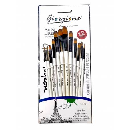 Set de pinceles Giorgione G-6012Z