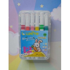 Marcador Acrilico Lunita 12pz