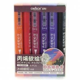 Marcador Acrilico Chosch CS-H809 6pz