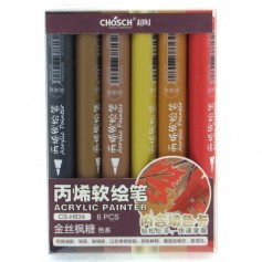 Marcador Acrilico Chosch CS-H834 6pz