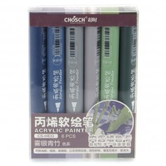 Marcador Acrilico Chosch CS-H833 6pz