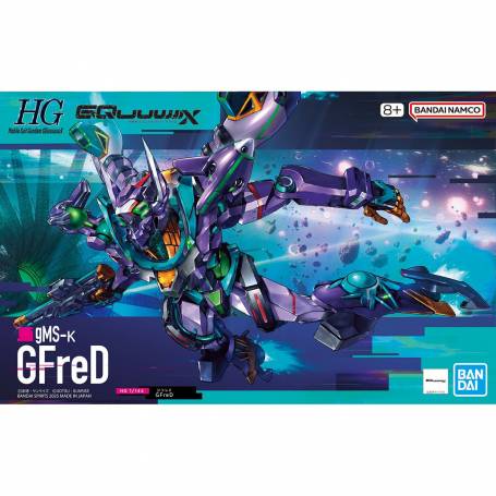 Gundam GQuuuuuuX - gMS-κ GFreD - HGGQ (8) - 1/144
