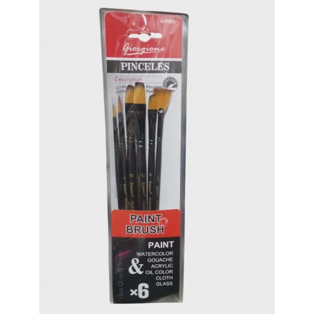 Set de pinceles Giorgione G-P063
