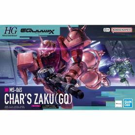 Gundam GQuuuuuuX - MS-06S Char Senyou Zaku - HGGQ - 1/144