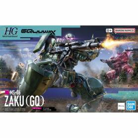 Gundam GQuuuuuuX - MS-06 Zaku - HGGQ - 1/144