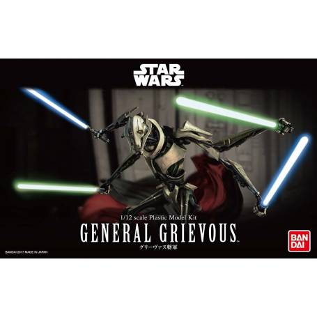 Star Wars: Episode III – Revenge of the Sith - General Grievous - Star Wars Plastic Model - 1/12