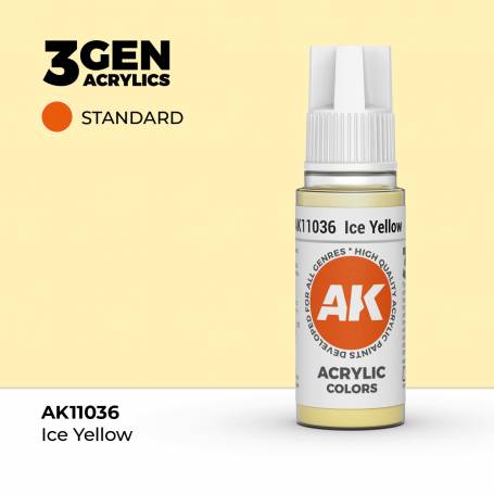 AMARILLO HIELO – ESTANDAR – 3GEN PINTURA ACRILICA