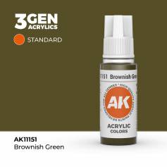 VERDE AMARRONADO – ESTANDAR – 3GEN PINTURA ACRILICA