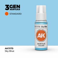 AZUL CIELO – ESTANDAR – 3GEN PINTURA ACRILICA