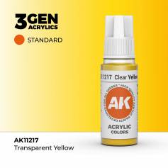 AMARILLO TRANSPARENTE – ESTANDAR – 3GEN PINTURA ACRILICA