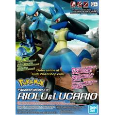 Pokemon - Riolu & Lucario - Model Kit